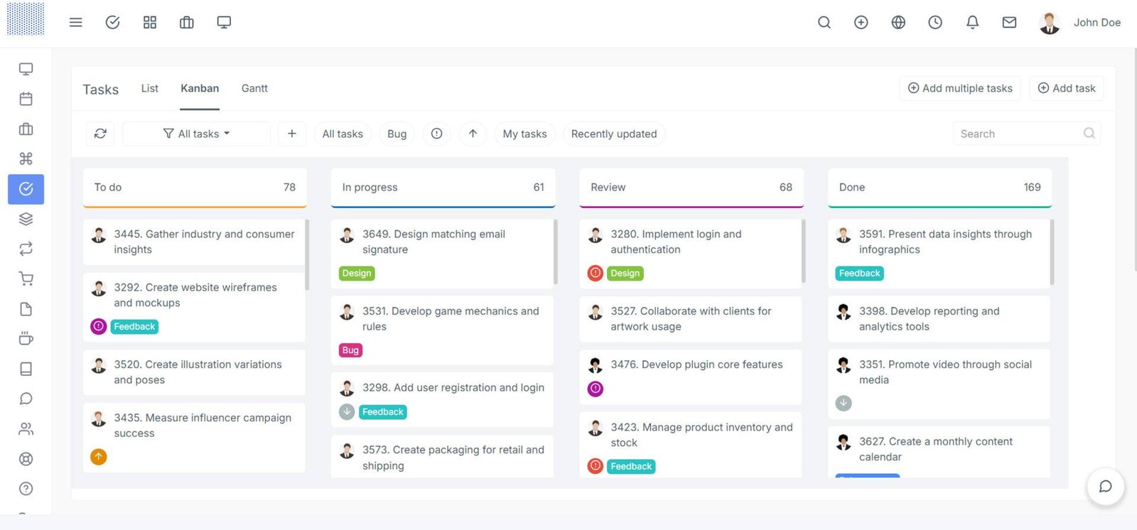 Project Tasks