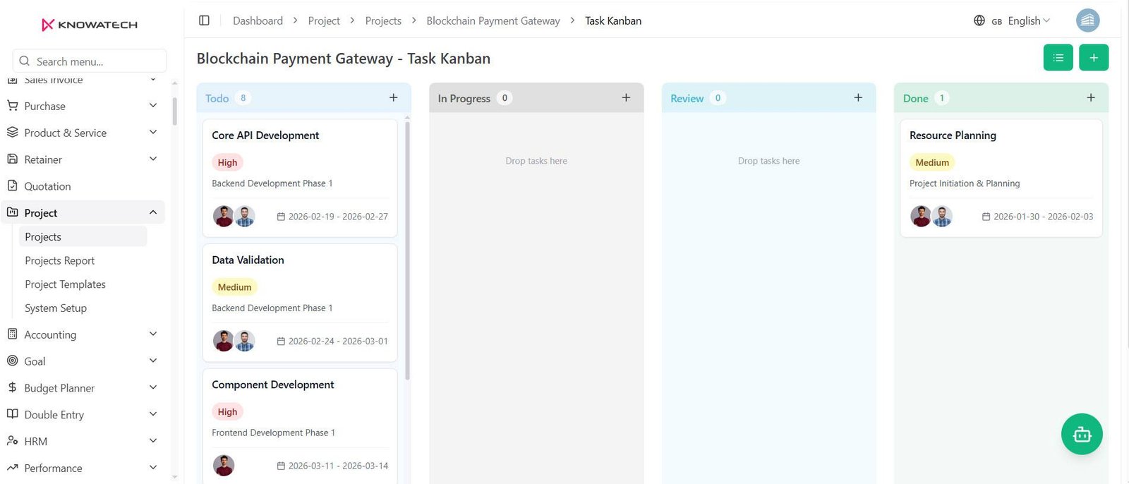 Employee Task Management
